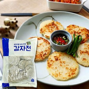 푸드라인_ 새봄 감자전 (냉동), 2개, 1kg