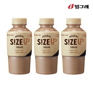 빙그레 아카페라 사이즈업 카페라떼 350ml, 40개