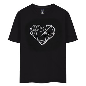 PRSN 아트웍 반팔티 S461 반팔 티셔츠