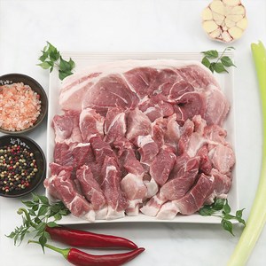 [미트스튜디오] 1등급 한돈 앞다리살 1kg, 제육용, 1개