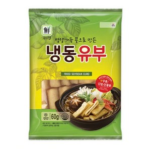 대림선 냉동 유부 60g, 5개