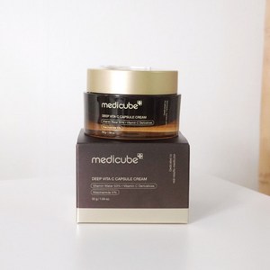 [메디큐브] 딥 비타씨 캡슐 크림 MEDICUBE 크림, 55g, 1개