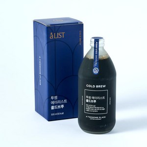 투썸 에이리스트 콜드브루 원액 500ml, 1개