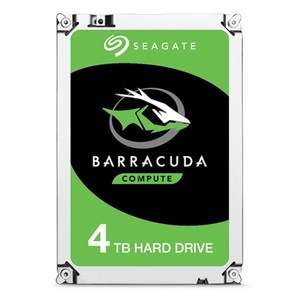 [SEAGATE] BARRACUDA HDD 4TB ST4000DM004 패키지 4TB (3.5HDD/ SATA3/ 5400rpm/ 256MB/ SMR+MTC)