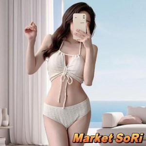 랩스커트수영복 수영복 커버업수영복 스트랩 비키니, 블랙-M, 상세설명참조