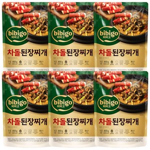 비비고 차돌된장찌개 460g, 6개