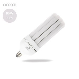 나스필 led 콘벌브 콘램프 전구 50W E26, 주광색, 1개