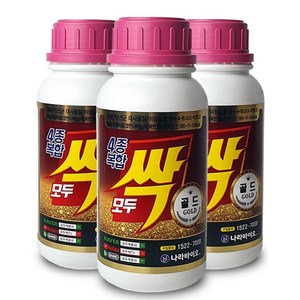 비료컴퍼니 모두싹 나라바이오 4종복합 비료, 3개, 500g