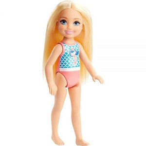 Barbie Club Chelsea 비치 인형 15.2cm(6인치), 1개