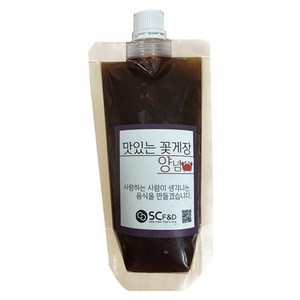 꽃게장양념소스, 3개, 300g