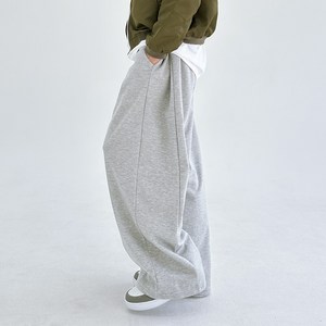 2in1투웨이 사이드핀턱 트레이닝 팬츠] 밑단스트링