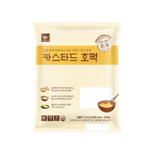 사옹원 카스타드호떡 1.6kg 달콤한 크림의 풍미 X2개, 2개