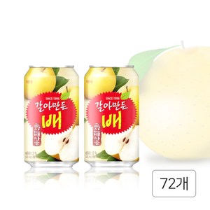 갈아만든배, 340ml, 72개