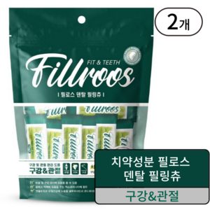 필로스 반려견 덴탈 필링츄 18p, 구강 + 관절건강, 270g, 2개