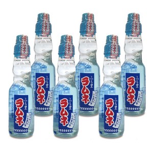 후루사토 사이토 라무네 탄산음료, 6개, 200ml