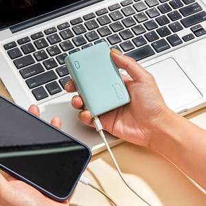 JAJU 작고 가벼운 고속 충전 10 000mAh_민트 J50N905012200, FR, 민트