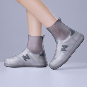 1+1 브루마 신발 방수커버 장마철 비올때 레인 슈즈 커버, 블랙 M 1+1, 2개