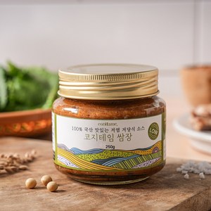 맛있는 코지테임 저염 저당식 쌈장 100% 국산, 250g, 1개