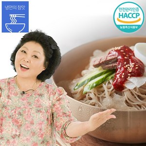 [인포굿] 이순실의 평양냉면 10인분 냉면 비빔냉면 20팩, 40개