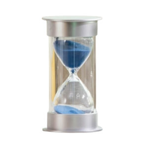 밀리어스 인테리어 모래시계 5분, 블루