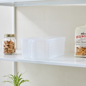 [모던하우스 광주역점] 한손으로 꺼내기좋은 손잡이정리함 M (32.5x19.5x11.5cm) BT0523013, 1개