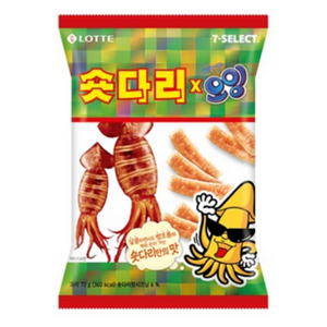 숏다리오잉 간식스낵, 5개, 70g