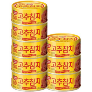 동원 고추 참치, 85g, 120개