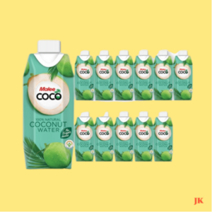 말리 코코넛워터, 330ml, 12개