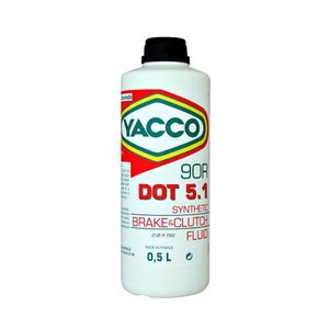 야코 프리미엄 브레이크오일 DOT5.1 500ml 브레이크액 프랑스 야코 직수 500ml, 1개