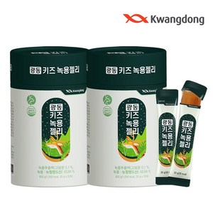 광동 키즈 녹용젤리 30포 청포도맛, 2개, 600g