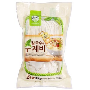 송학식품 칼국수랑 수제비, 315g, 2개, 315g