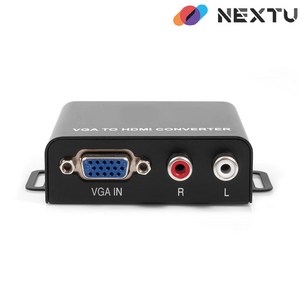 이지넷유비쿼터스 NEXT-2423VHC VGA to HDMI 컨버터, 1개