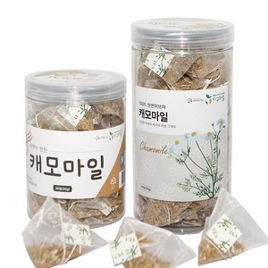 지구마을 삼각티백 허브차 캐모마일 허브티백차, 1개, 50개입, 1g