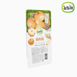 뉴뜨레 냉동 배퓨레 1kg(국산 가당), 1개, 1kg