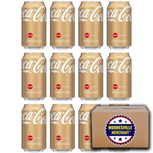 Coca Cola Vanilla 코카콜라 바닐라 355ml 12캔, 12개