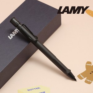 [라미]LAMY 사파리 샤프(0.5mm)-차콜블랙(117) / RAMY / 무료각인 / 공식수입처 제품 / 병행 아님, 조각 각인(위치 지정불가), 선물포장(쇼핑백)