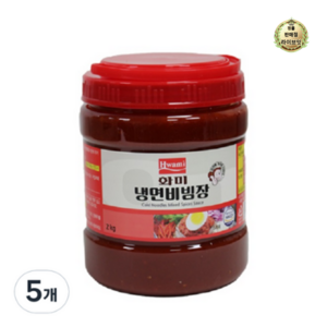 화미 냉면 비빔장, 2kg, 5개