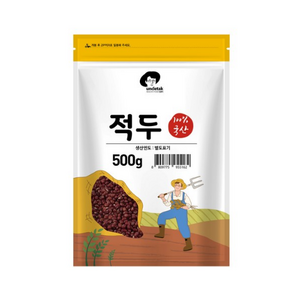 엉클탁 국산 적두 팥, 500g, 1개