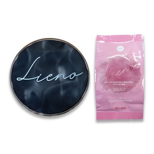 리에노 장윤정 V핏 커버쿠션 블랙 에디션 본품+리필[케이스 랜덤], 23호 내추럴베이지