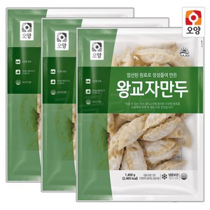 [퀴클리몰] 사조오양 왕교자 만두, 1.4kg, 3개