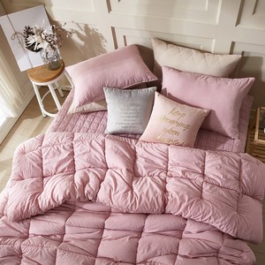 [100%오가닉] 피그먼트 워싱 건강한 차렵이불 패드 세트