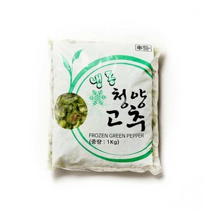 냉동 청양고추 슬라이스 1kg, 1개, 단품