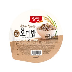 양반 오미밥, 130g, 6개