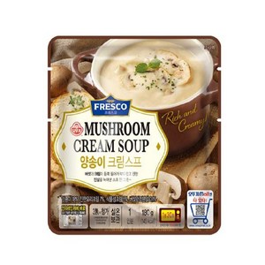 오뚜기 프레스코 양송이 크림스프, 180g, 6개