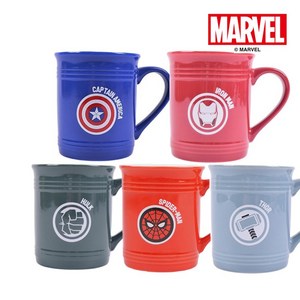 릴팡 마블 클럽하우스 머그 375ml, 토르그레이(MV5189), 1개