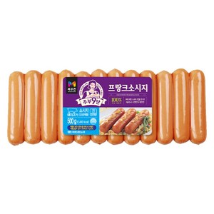 [목우촌] 주부9단 프랑크 소시지, 500g, 10개