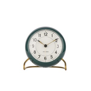 아르네야콥센 STATION 1939 TABLE CLOCK, 그린