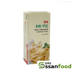 DB쿠킹크림 1000ml X 12개(아이스박스무료) 혼합생크림 아이스박스, 12개, 1L