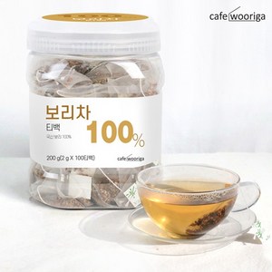 우리가스토리 국산 보리차 티백 100p, 200g, 100개입, 1개