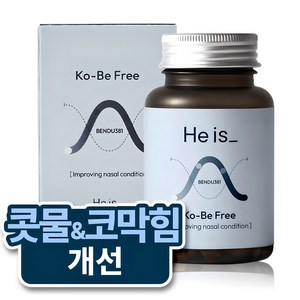 히이즈 코-비프리 콧물&코막힘 개선, 60정, 1개